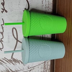 Starbucks 💚Studded Green Grande set